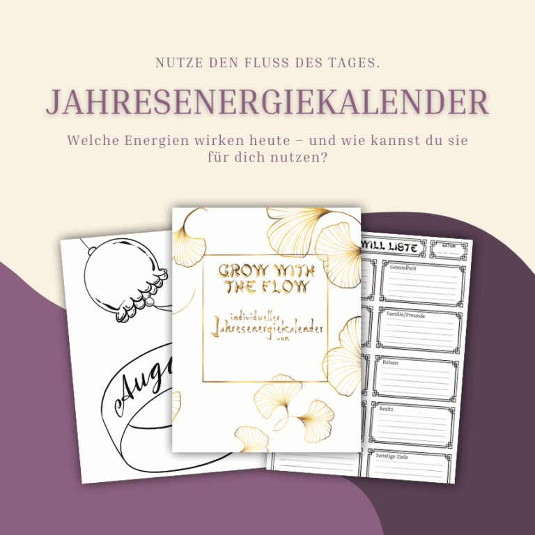 Individueller Jahresenergiekalender