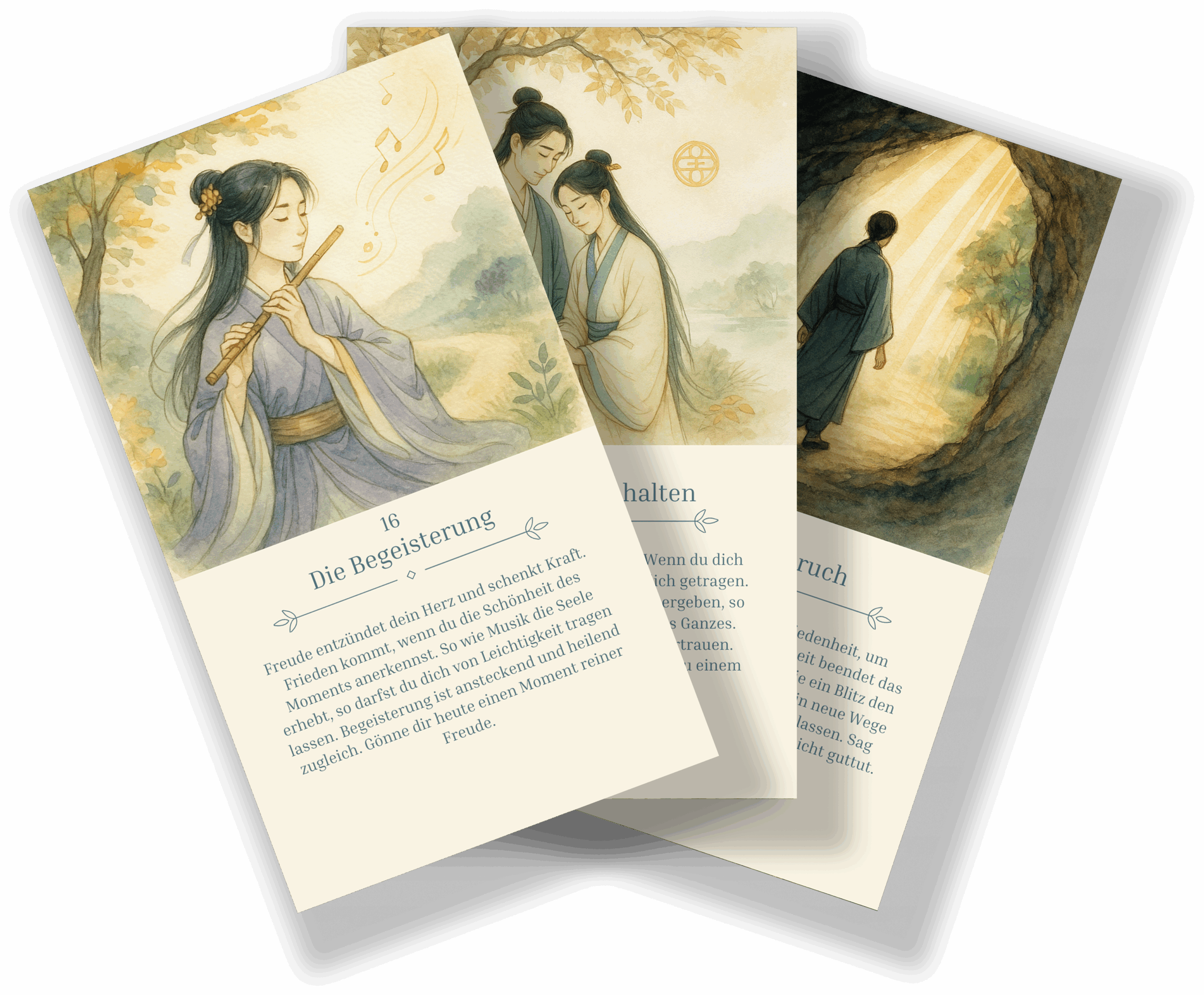 Yi Jing Karten für Inneren Frieden