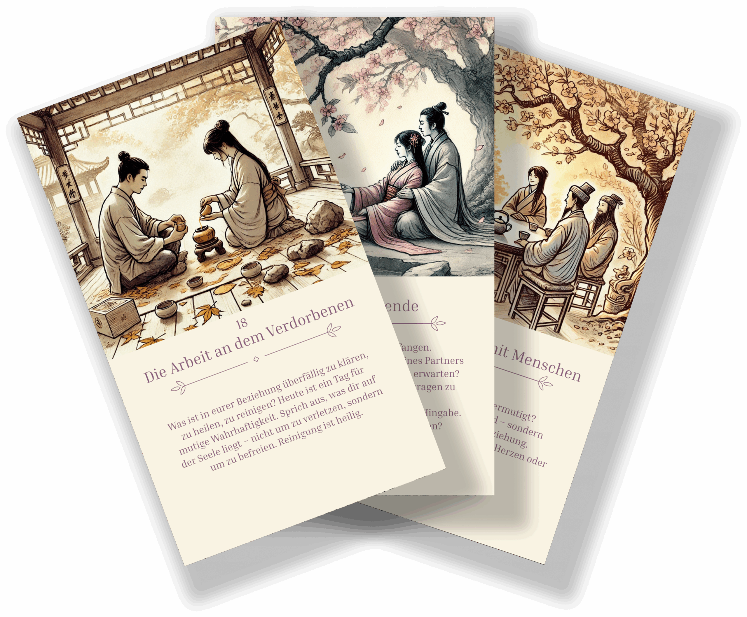 Yi Jing Paarkarten „8 Tore zur heil(ig)en Ehe“